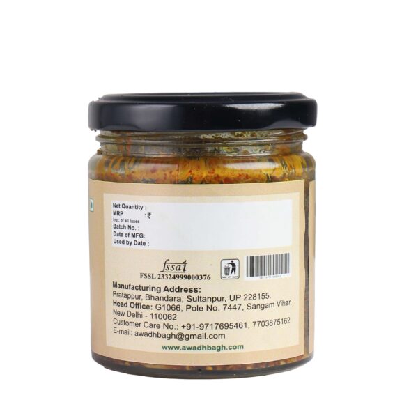 Awadh Bagh Ginger Pickle Authentic Pickles Jar of Traditional Flavor - Image 3